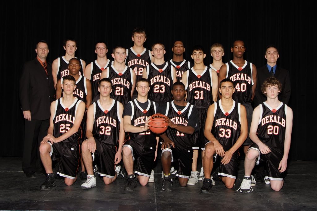 DeKalb High School Boys Basketball Team Musial Awards